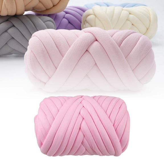 Thick Core Yarn for DIY Knitting Hand Woven Fabric Crochet Blanket Cushion Thread Home Craft Projects