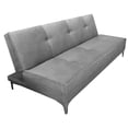 thumbnail image 1 of Sofa Cama Reclinable El Bazar Store Milo Terciopelo Gris Plata , Futon 3 posiciones, Sala, 1 of 5