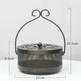 thumbnail image 4 of Mosquito Coil Holder Retro Iron Mosquito Incense Rack Desktop Ornament for Home, 4 of 10