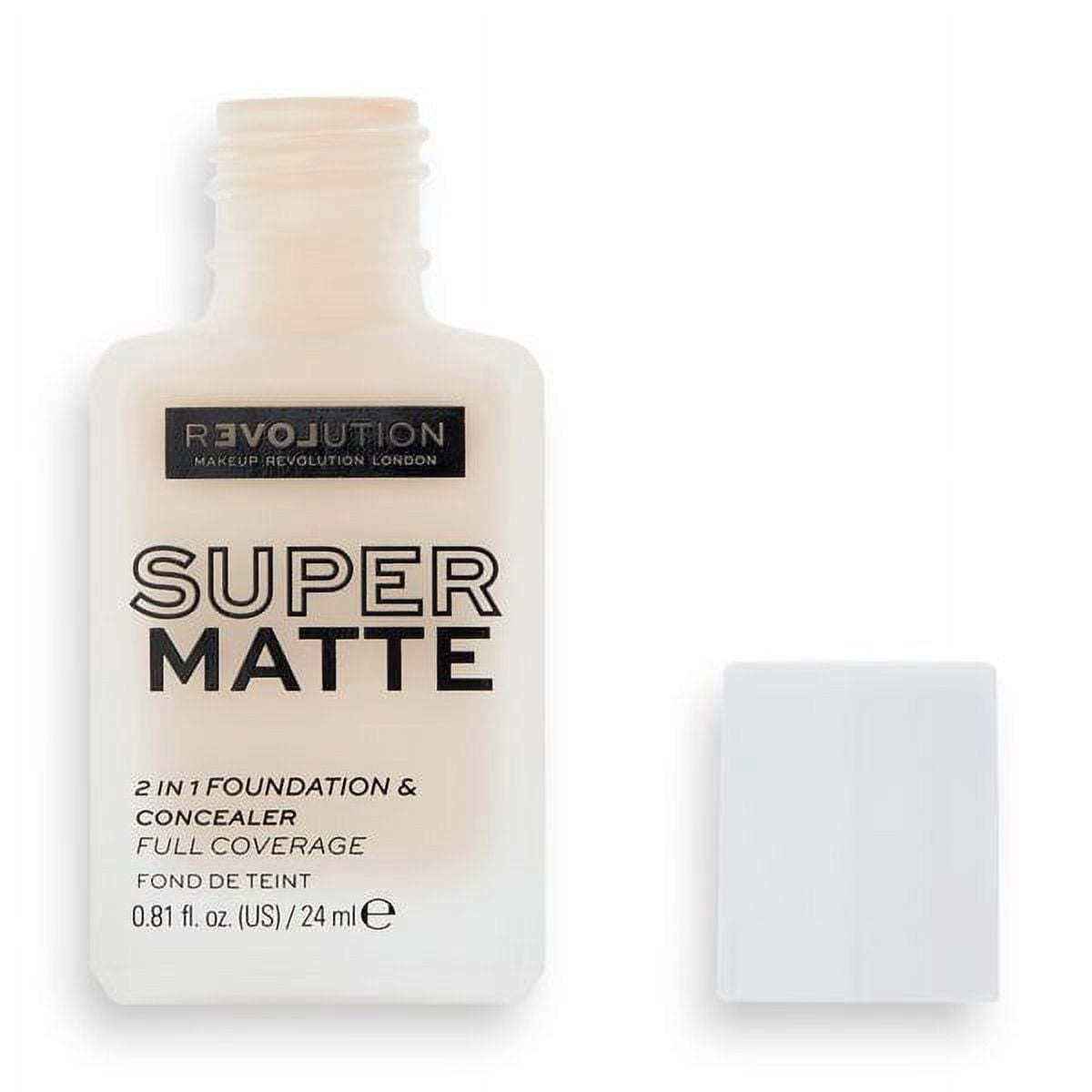 Relove by Revolution Supermatte Foundation F1