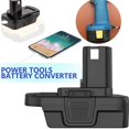 thumbnail image 2 of For Dewalt Milwaukee Converter 20v/18v To Ryobi 18v Battery Converter Adapter, 2 of 5