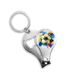 thumbnail image 1 of Football soccer Sports pintado Llavero anillo Multi funcion cortauñas abrelatas de botella regalo, 1 of 3