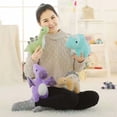 thumbnail image 5 of Happy Date Dinosaur Stuffed Animal, 12" /20" Cute Soft Dinosaur Plush Toy,tuffed Animals Large Hugging Pillow Soft 3D Plush Toy for Boys and Girls, 5 of 9