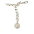 thumbnail image 2 of Women Gold Metal Chain Waist Hip Belt Coin Charm Plus Size XL XXL, 2 of 11