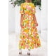 thumbnail image 2 of Vestido PRETTYGARDEN 2025 Boho Floral con Mangas Abullonadas Mediano, 2 of 7