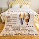 thumbnail image 4 of LHSHID Marry 10th Anniversary Fleece Throw Blankets Gift 10 Year Anniversary Wedding Valentine Gifts for Her Wife Husband Mom Dad Girlfriend 60"x80", 4 of 6