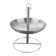 thumbnail image 4 of Colador de alimentos con filtro caliente, rejilla giratoria para servir alimentos, cesta para hervir Pasta, red para freír de acero inoxidable, 4 of 9