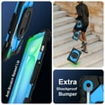 thumbnail image 4 of Dteck with Pencil Holder Case for Samsung Galaxy Tab S10 FE/S9 FE/S9 10.9 inch,Heavy Duty Silicone Case 360 Degree Rotating Handle Stand Cover with Shoulder Strap,Black+Blue, 4 of 9