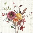 thumbnail image 2 of Louise, Gigi 15x15 Gold Ornate Wood Framed with Double Matting Museum Art Print Titled - Wild Floral 2, 2 of 4