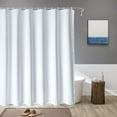 thumbnail image 6 of ATJIA Boho Farmhouse Shower Curtain Ultra Thick Cotton Linen Rustic Country Bathroom Shower Curtains Set Modern Bohemian, 6 of 7