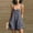 Shorts-Dark Gray, variant on Womens Yoga Shorts with Pockets Women Sleeveless Romper Shorts Loose Linen Suspender Jumpsuit Shorts with Pocket Casual Summer Overalls Shorts Green-b S