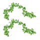 thumbnail image 1 of Simulación de Hoja de Uva Sincero Planta Verde de Ratán Decoración de Techo 230 cm, 1 of 10