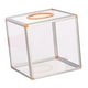 thumbnail image 3 of Caja de donación de acrílico, caja de comentarios, caja de votación ligera portátil multiusos, contenedor de almacenamiento de dinero para votación de Medio, 3 of 8