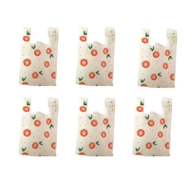 Wosthever Bolsa de compras de 50 piezas con impresión de supermercado para el hogar, tienda, centro comercial, comida, verduras, aperitivos, Organizadores de utensilios de cocina METRO