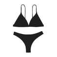 thumbnail image 2 of Two Piece Swimsuits for Women Large Split Swimsuit Fashion Slim Swimsuit Set Swim Top with Shorts, 2 of 7