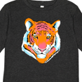 thumbnail image 4 of Inktastic Tiger Head Boys or Girls Long Sleeve Toddler T-Shirt, 4 of 5