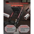 thumbnail image 5 of GARVEE Leg Press Hack Squat Machine,Heavy Duty Home Gym Equipment for Lower Body Strength,Full Adjustable Combo with Weight Storage for Fitness & Muscle Training,Black, 5 of 7
