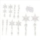 thumbnail image 1 of Adornos de Carámbanos de Acrílico Transparente para Árbol de Navidad, Colgantes de Carámbanos de Cristal para Decoración de Navidad y Año A, 1 of 5
