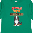 thumbnail image 4 of Inktastic Bernese Mountain Dog Lover Boys or Girls Long Sleeve Toddler T-Shirt, 4 of 5