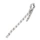 thumbnail image 5 of Cadena De Mano De Acero Inoxidable, Pulsera Ajustable Resistente A La Decoloración Para Mujer, 5 of 7