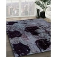 thumbnail image 3 of Ahgly Company Machine Washable Indoor Square Abstract Black Area Rugs, 8' Square, 3 of 7