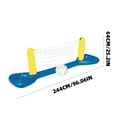 thumbnail image 2 of Fridja Inflatable Pool Volleyball Set & Pool Basketball Hoops Handball Goal Water Sport, 2 of 2