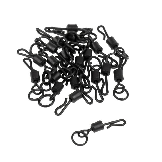 20 Piezas Conector de Línea Tornillos de Pesca Baoblaze Giratorio de Cambio Rápido