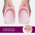 thumbnail image 5 of Unisex Height Increase Insoles Non-Slip Bionic Half Insoles Thickened SEBS Gel Heel Pads for Sports Leisure Daily Wear, 5 of 6