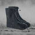 thumbnail image 6 of Luwecf Waterproof Shoe Cover Reusable Boot Protector Women Men Slip for Travel Cycling XXXL, 6 of 9