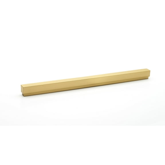 Alno A460-12-SB Simplicity 12" Center To Center Linear Flush Mount Solid Brass Rectangular