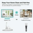 neabot P1 Pro Pet Grooming Kit & Vacuum Suction 99 Pet Hair