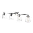 thumbnail image 4 of 8114-CH Millennium Lighting 4 Light Bath Vanity-8 Inch Tall and 34 Inch Wide-Chrome Finish, 4 of 5