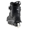 thumbnail image 5 of Patinaje en línea para patines en blanco, unisex, para adultos, fitness, negro, 5 of 5