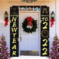 thumbnail image 4 of 2 UNIDS Año Nuevo Porche Signo Feliz Año Nuevo Puerta Banners Colgando Año Nuevo Decoraciones para, 4 of 7