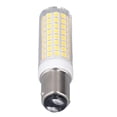 thumbnail image 2 of 2 Pack BA15D 10W LED Corn Light Bulb Dimmable Energy Saving 102 LEDs Ceramic Bulb AC 100-120V, 2 of 4
