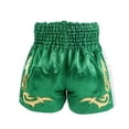 thumbnail image 4 of FLUORY Muay Thai Shorts Free Combat Mixed Martial Arts Boxing Training Match Pants Thai Embroidery Shorts, 4 of 5