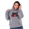 thumbnail image 3 of Hot Mom Funny Best Cool Mothers Day Women Plus Size Hoodie Brisco Brands 3X, 3 of 5
