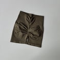 thumbnail image 4 of Pantalones cortos deportivos de color melocotón para mujer, pantalones cortos deportivos para levantamiento de glúteos y Yoga para caderas, cintura alta y Abdomen, medias elásticas altas, 4 of 6
