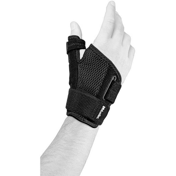 Mueller Reversible Thumb Stabilizer, Black, One Size Fits Most | Stabilizing Thumb Brace
