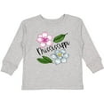 thumbnail image 3 of Inktastic Mississippi Magnolia Flowers and Leaves Boys or Girls Long Sleeve Toddler T-Shirt, 3 of 5