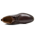 thumbnail image 2 of CMR CHAMARIPA Men's Elevator Boots - Brown Leather High Heel Dress Boots 7CM / 2.76 Inches, 2 of 9