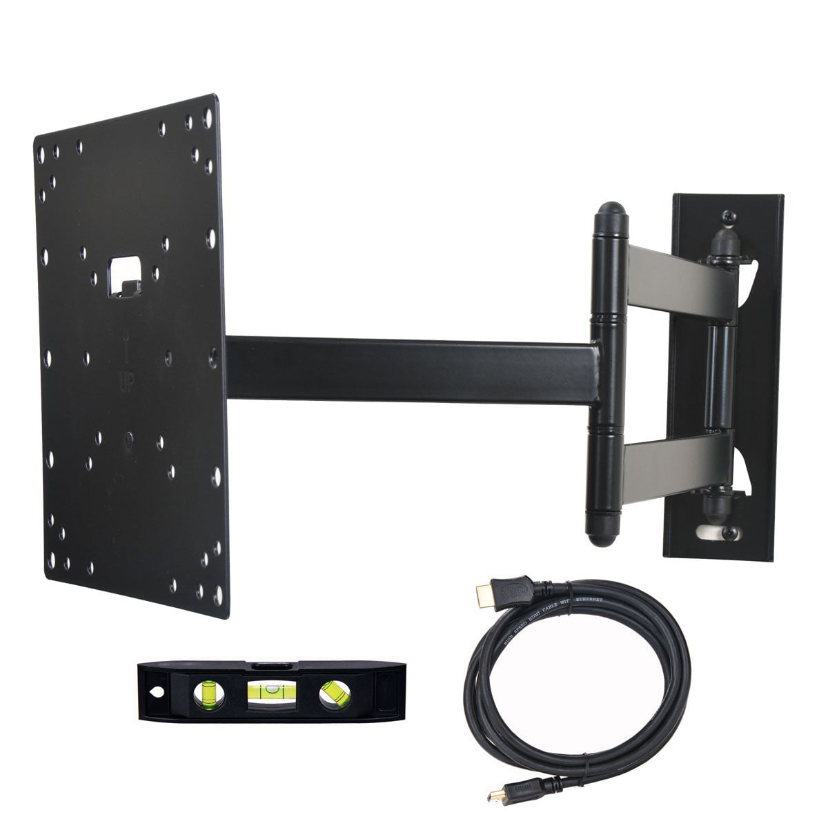 Black Adjustable Tilt/Tilting Wall Mount Bracket with Anti-Theft Feature for Westinghouse DWM32H1G1 32 inch LED HDTV TV/Television 