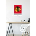 thumbnail image 6 of NHL Chicago Blackhawks - Logo 21 Wall Poster with Pushpins, 14.725" x 22.375", 6 of 6