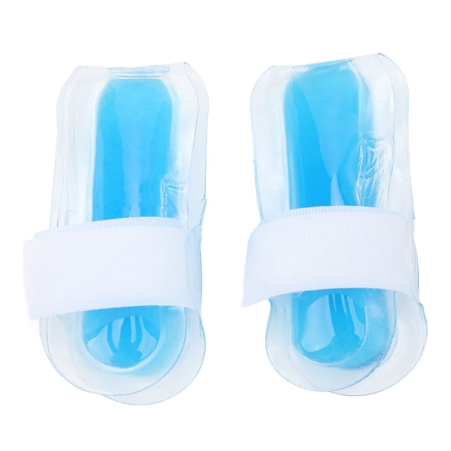 Finger Gel Ice Pack, PVC 2pcs Finger Hot Cold Pack Hook Reusable 8cm Quick Cold For Treatment
