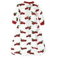 thumbnail image 3 of Hudson Baby Unisex Baby Plush Long-Sleeve Sleeping Bag, Sack, Wearable Blanket, Christmas Tree Truck, 0-9 Months, 3 of 4