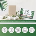 thumbnail image 4 of Coco Fiji Soap Bar for Face and Body Infused With Organic Coconut Oil, Tea Tree Spearmint, Essential Oil, Natural Soap for Moisturizing & Pore Purifying Skin, 7 oz,Pack of 2, 4 of 7