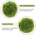 thumbnail image 4 of YULIJU 2pcs Preserved Moss Decorative Moss Balls Decor Balls Green Moss Decor Indoor Ornaments, 4 of 5
