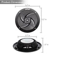 thumbnail image 3 of Altavoces marinos Pyle PLMRS4B de 10 cm, 2 vías, 100 W, resistentes al agua, 3 of 7