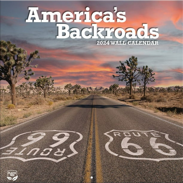 Turner Licensing, Americas Backroads 2024 Wall Calendar