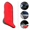 thumbnail image 4 of Miangastore Auto Center Console Cover Black Microfiber Leather 1Set 50x25cm, 4 of 9